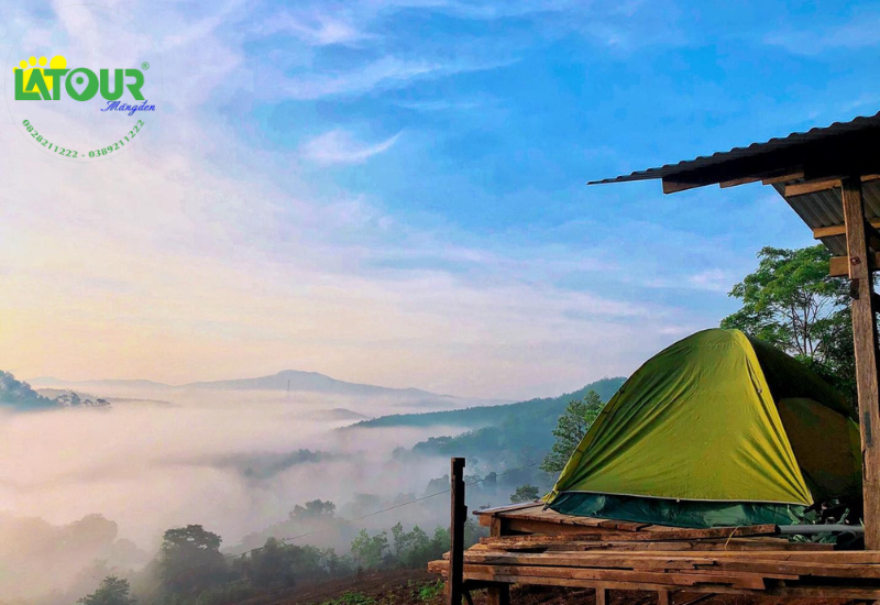 Top 5 địa điểm cắm trại ở Măng Đen có đường đi thuận tiện và view săn mây đẹp
